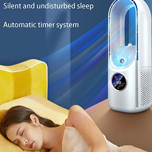 Leafless Cooling Fan - USB Humidifier 6 Speeds