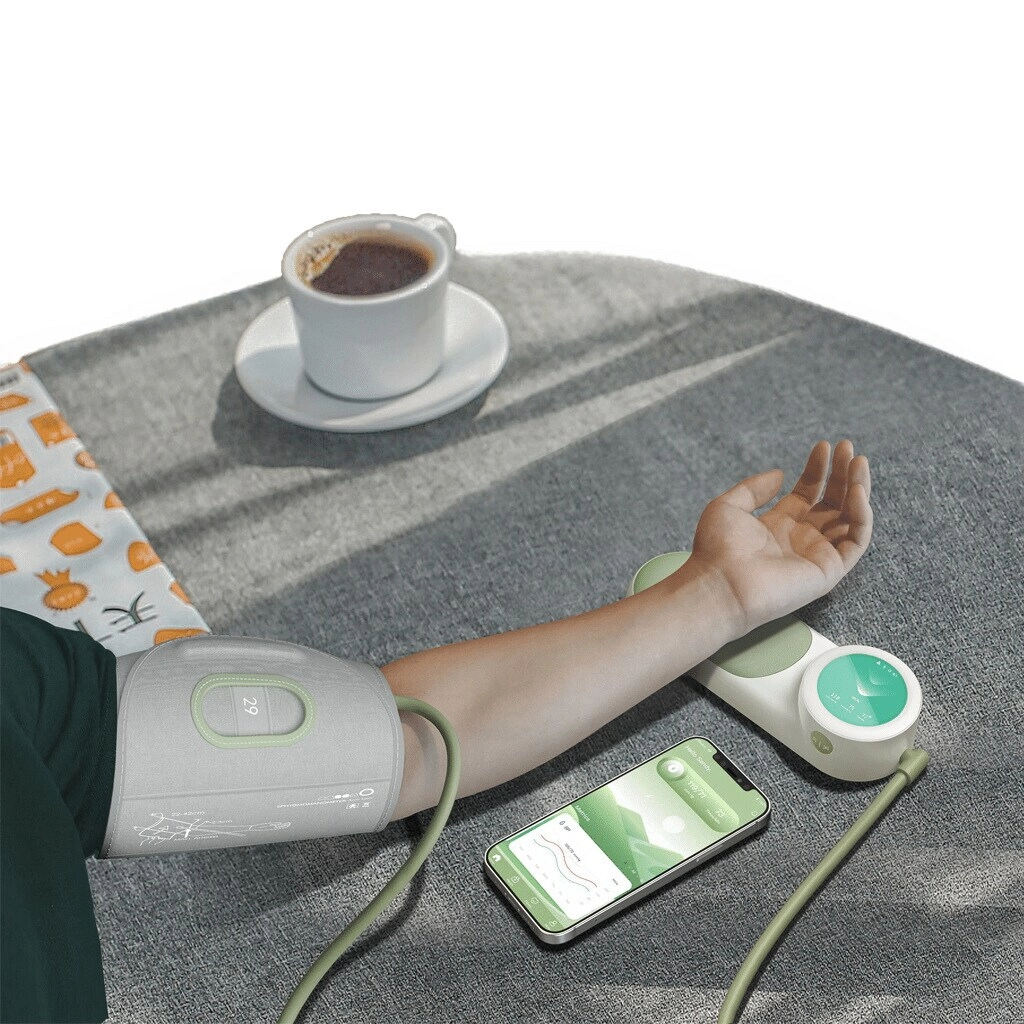 MoonO Smart Blood Pressure Monitor - App Control Type-C rechargeable