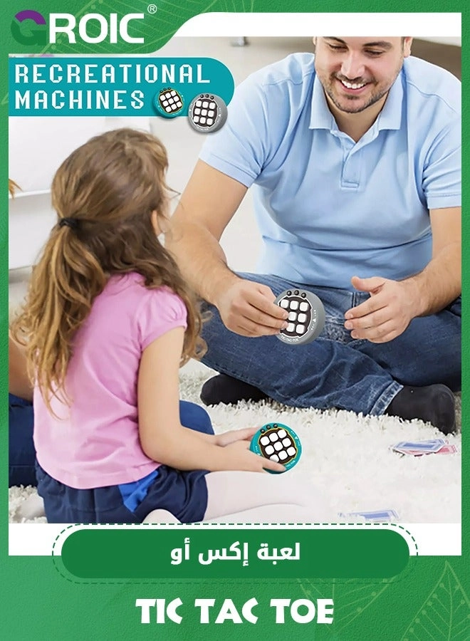 Electronic Tic Tac Toe - 3-in-1 Handheld Portable
