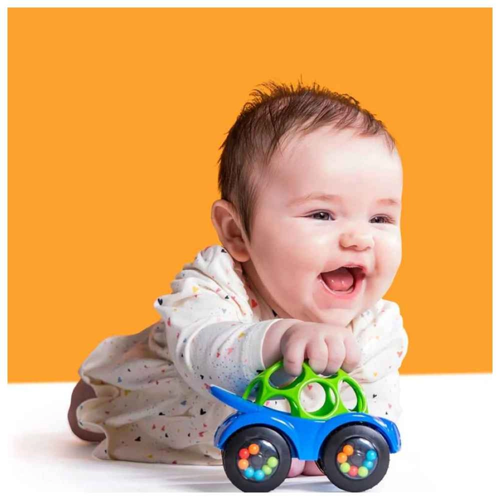 Rattle & Roll Toy - Suitable for 3 months & above Oball 1pc
