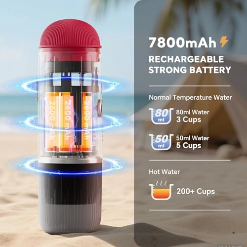 Portable Coffee Maker - powder capsules