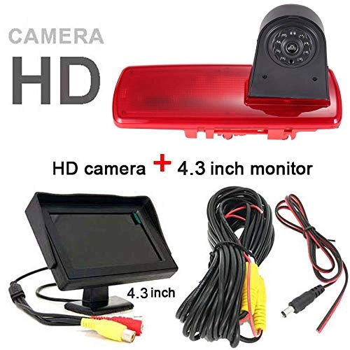 Car Rear view Camera - Night vision 628*586 pixels + Rear View Mirror - 7" LCD