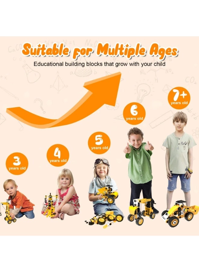 8-in-1 Building Blocks Set - 493 pcs