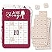 But First Wine Bingo Cards and Markers - 18 pieces