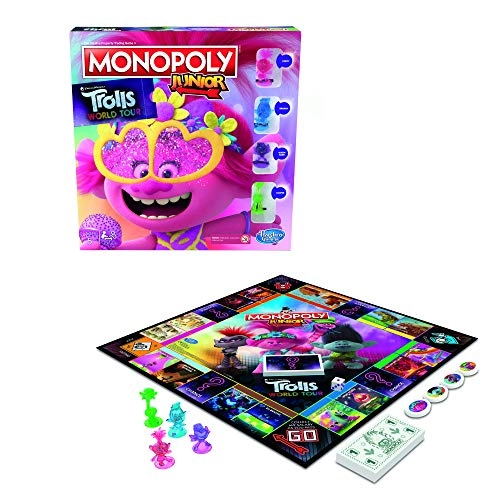 Monopoly Junior: DreamWorks Trolls World Tour Edition