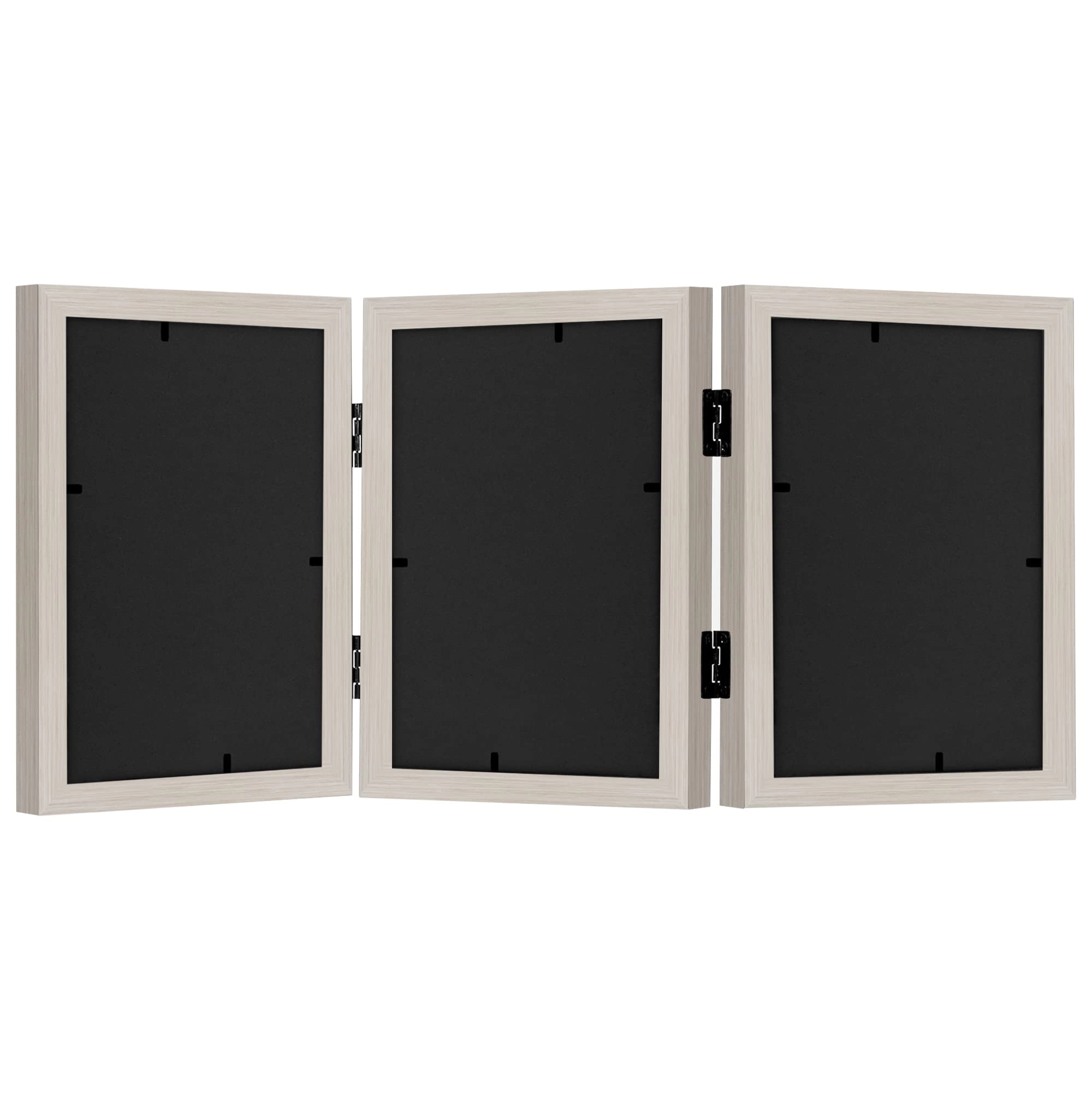 Hinged 3 Picture Frame - 5X7