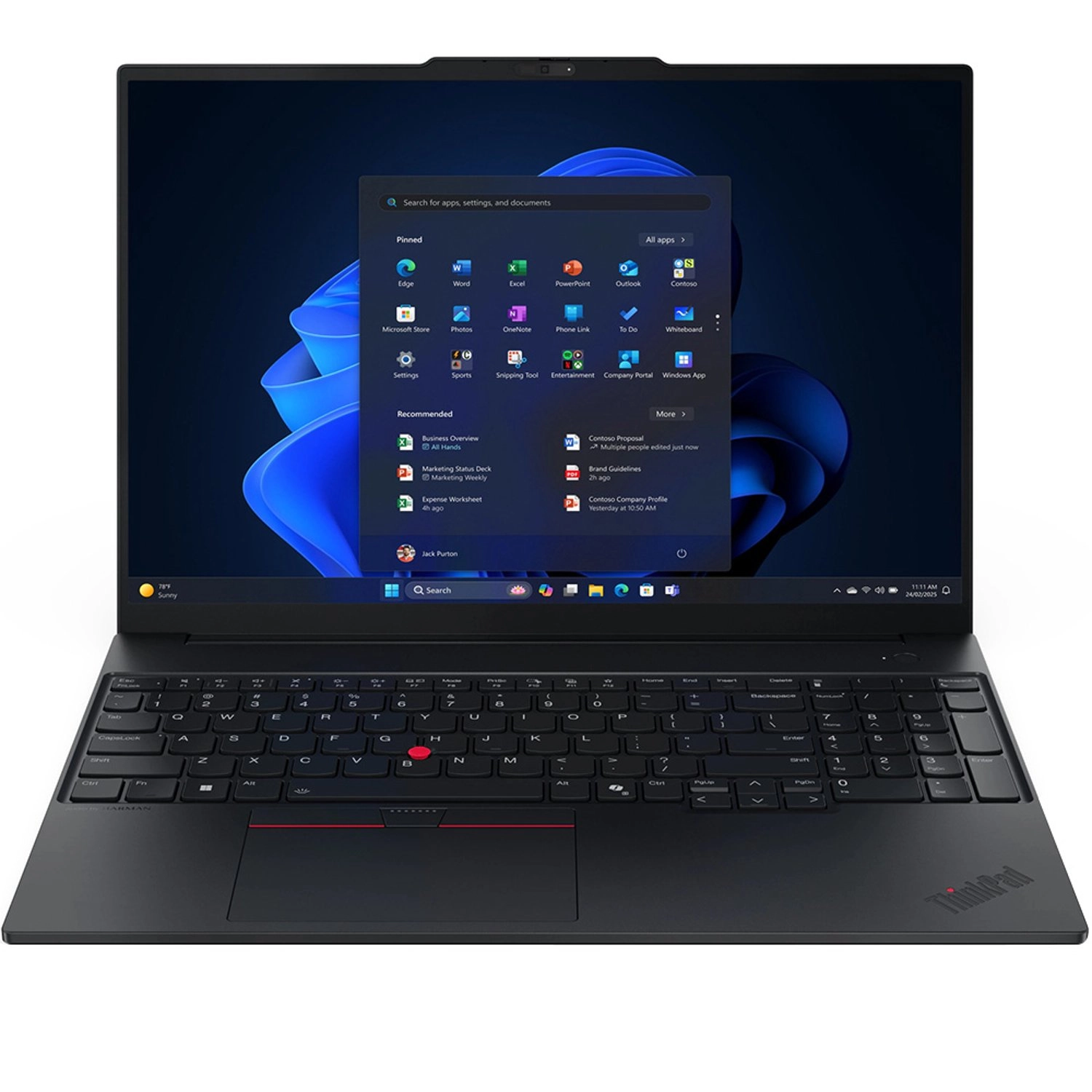 ThinkPad E16 Gen 3 21SR0017GR - 16'' Core Ultra 7-255H 32GB DDR5 1TB SSD