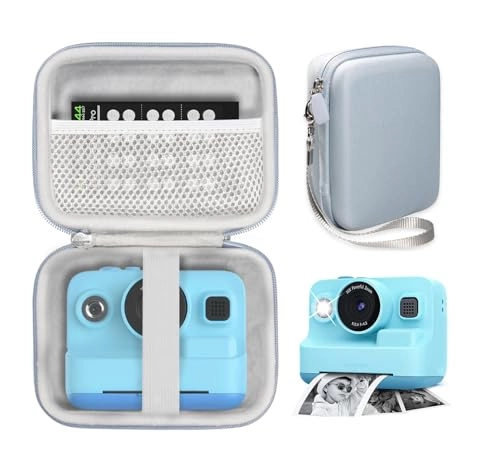 Printer case - for Kodak Smile, Kodak PRINTOMATIC, KODAK Mini Shot Instant Print Digital Camera, Instant Digital Printer also universal for Canon Ivy or HP Sprocket