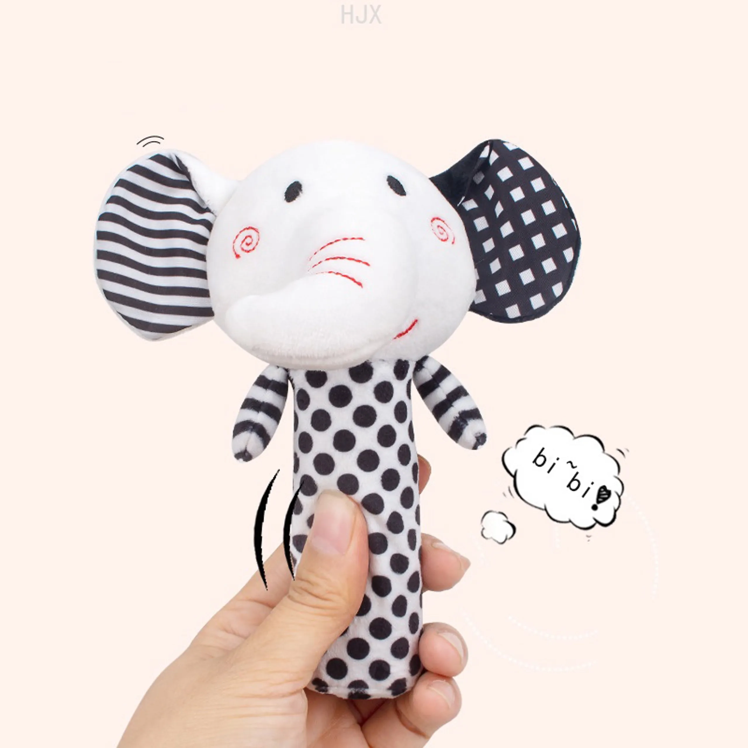 Elephant - 3 months+ soft plush