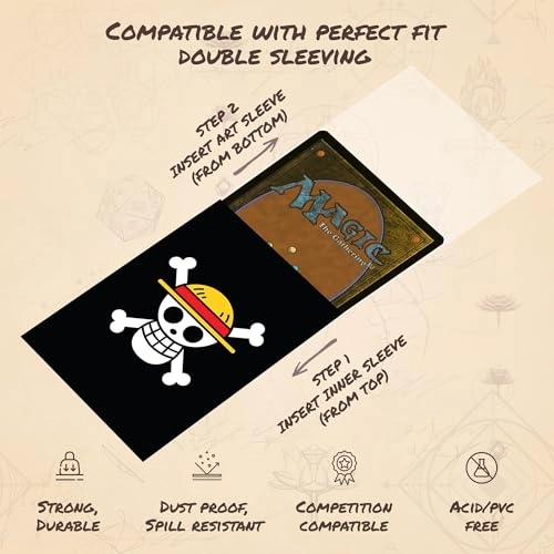 Jolly Roger MTG Card Sleeves - 104 Count