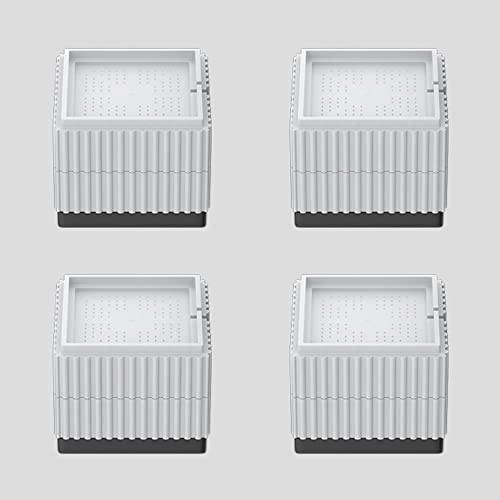 Universal Anti Vibration Feet Pads - 4pcs 6cm White