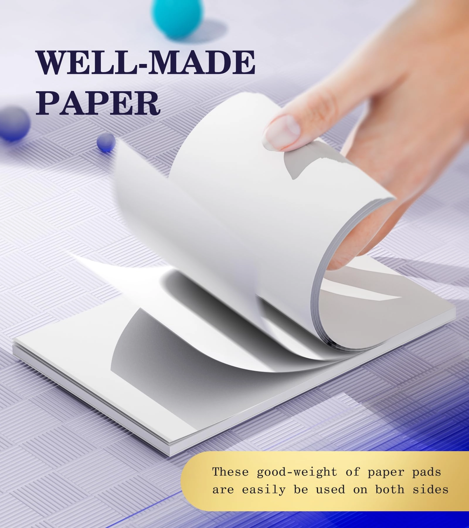 A7 Pocket Notepad - Blank 50 Sheets