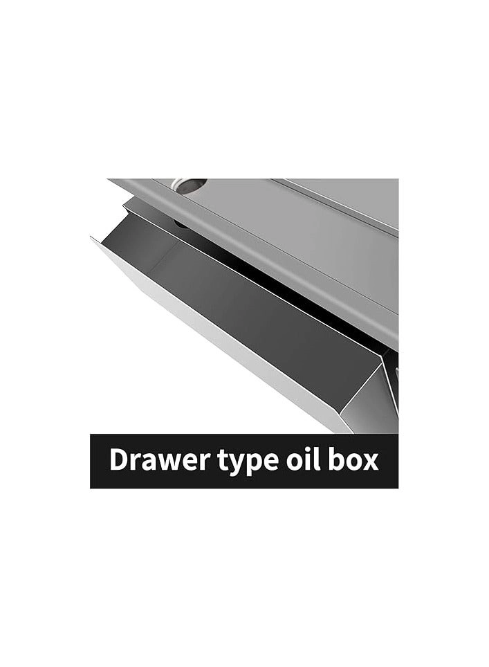 Commercial Electric Griddle - 728x400mm