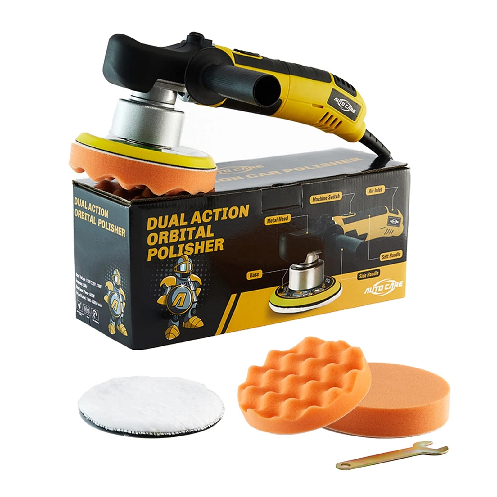 JYDQM Buffer Polisher DA - 6 Inch
