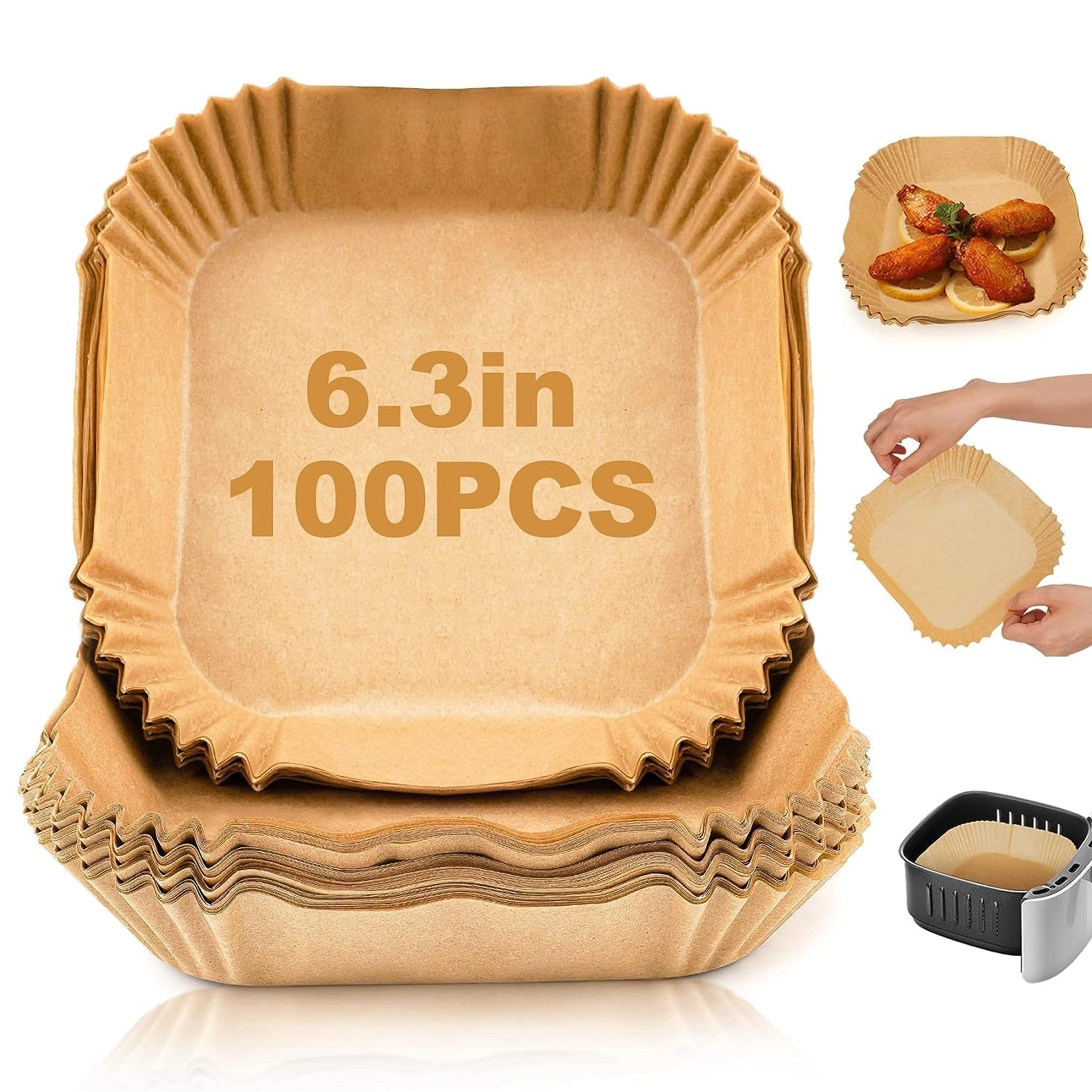 ARLICORPING Air Fryer Liner - Paper 100