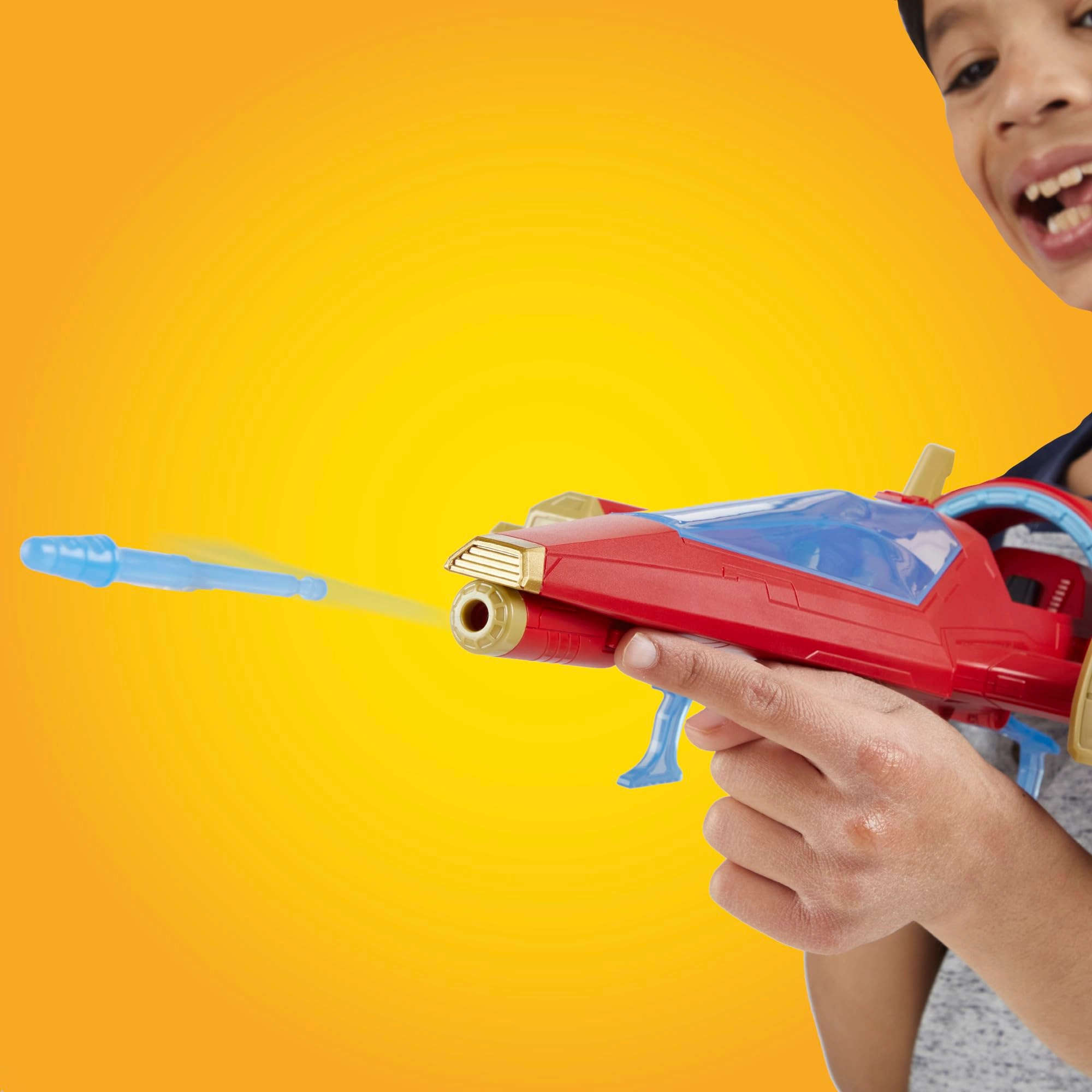 Iron Man Repulsor Blast Battle Jet - 4 YEARS+ Iron Man 1 (10 cm) (F9329)