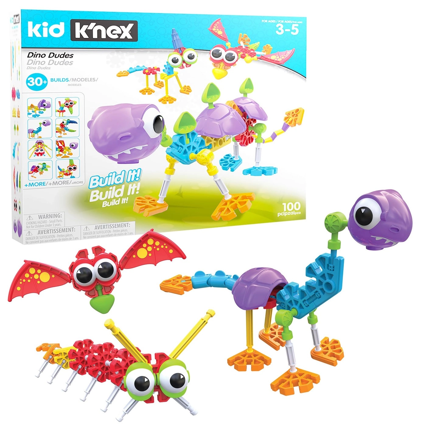 K’NEX Dino Dudes - Preschool STEM Ages 3+