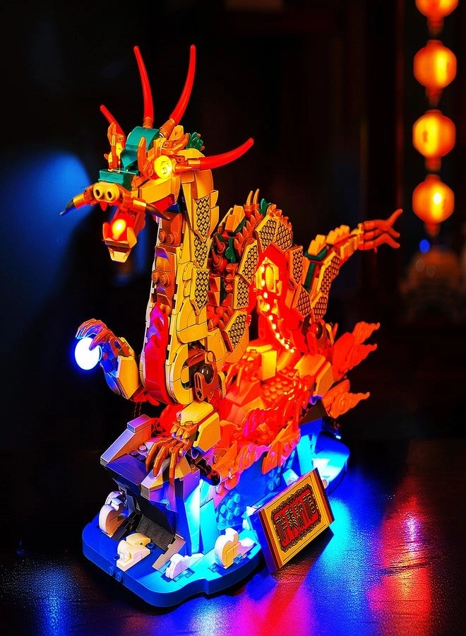 Brickshining LED Lighting (80112) - Auspicious Dragon Lego
