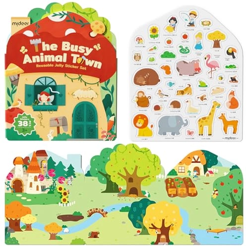 Animal Town Reusable Sticker Pad