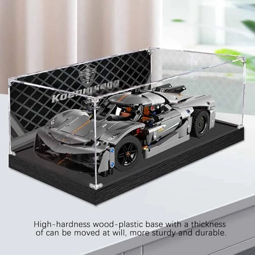 Acrylic display box - for Lego 42173 Koenlgsegg supercar 3mm