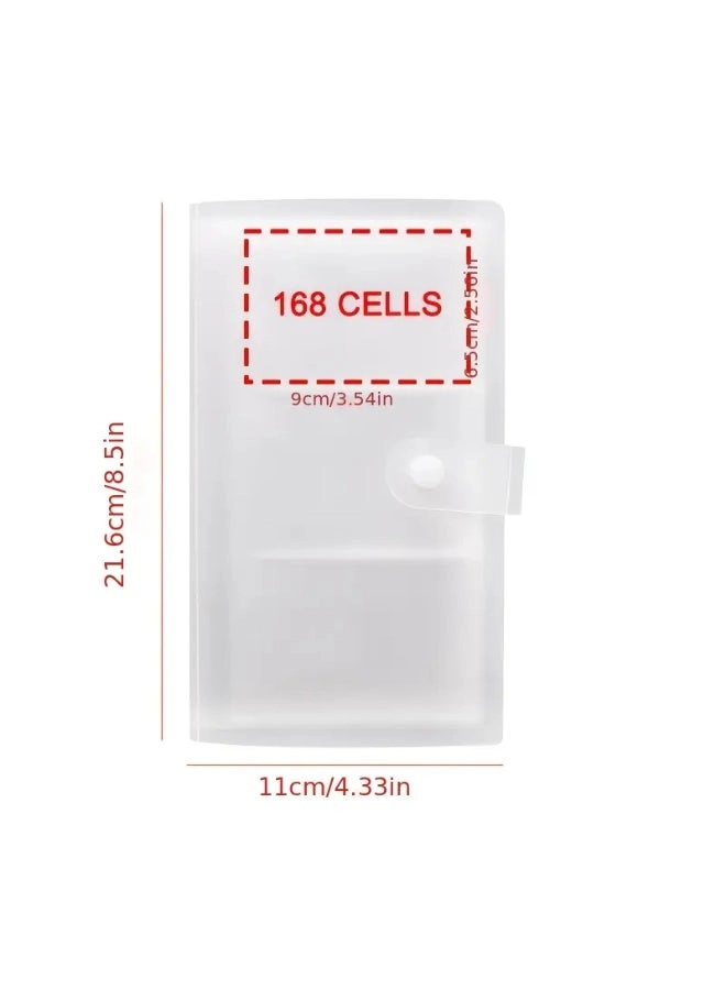 3" 168 Pockets Plastic Cover Photo Album