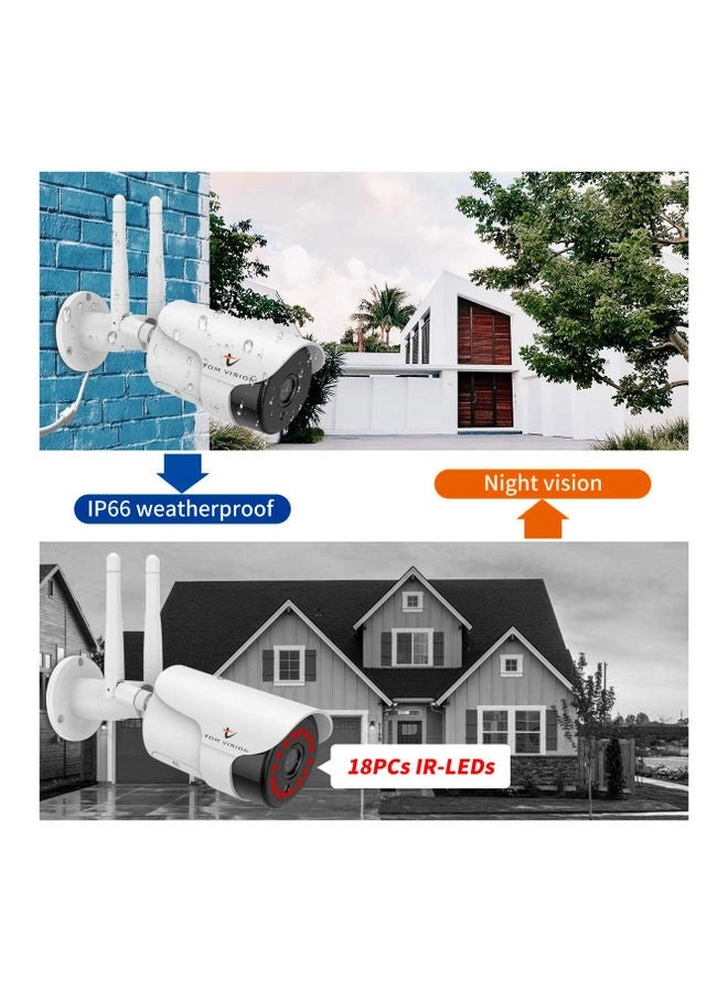 Wireless Surveillance System - 4 8CH 3.0MP