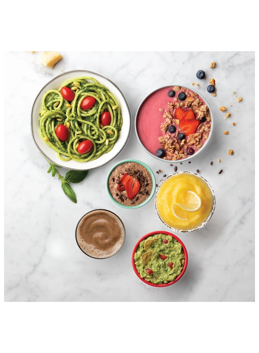 MB4-1012 - Blender Set 9pcs Stainless-Steel Blades