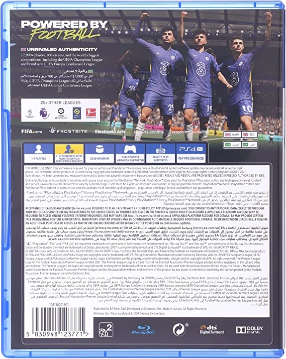 FIFA 22 Int'L Version - PlayStation 4