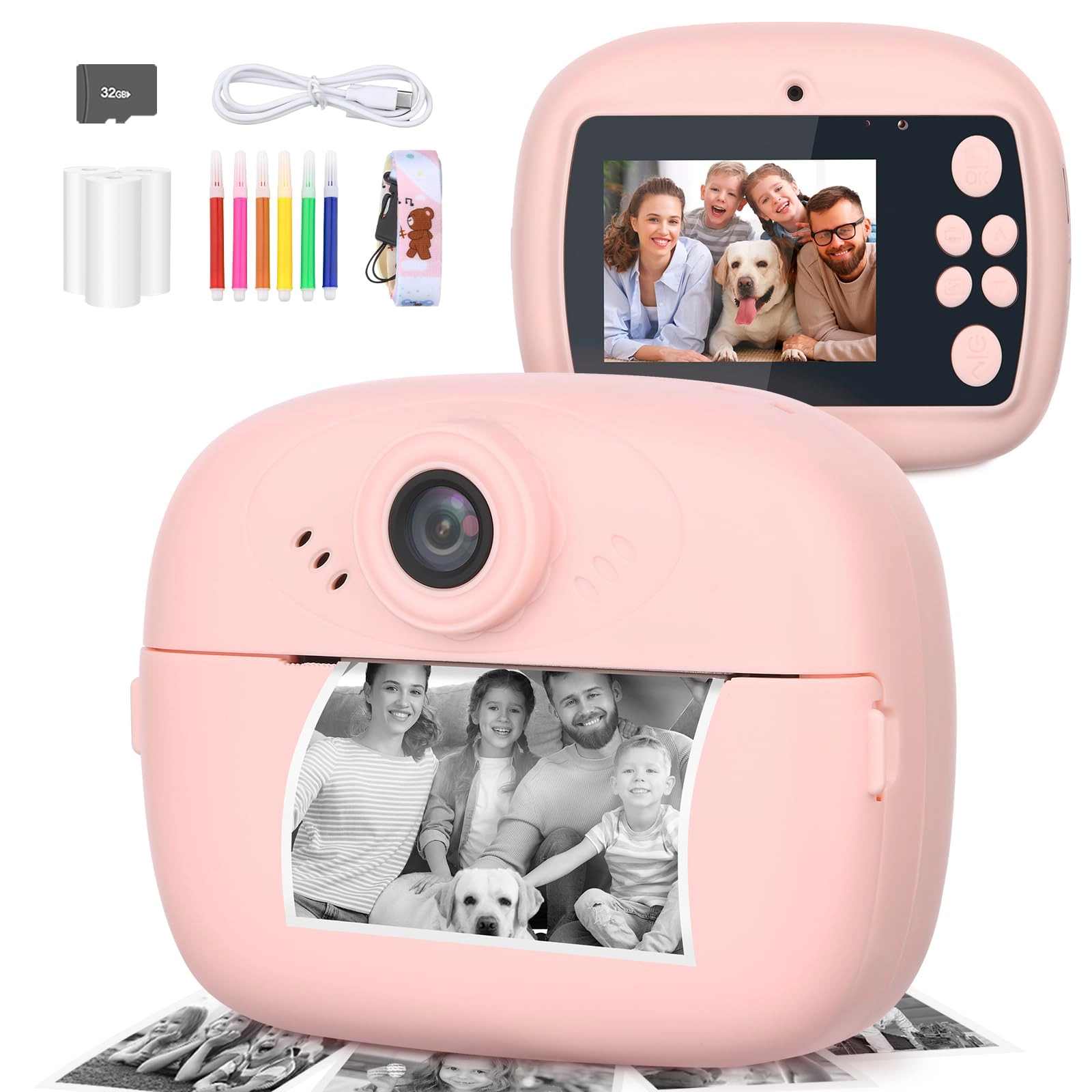 mafiti Q5 - Instant Print 1080P Video