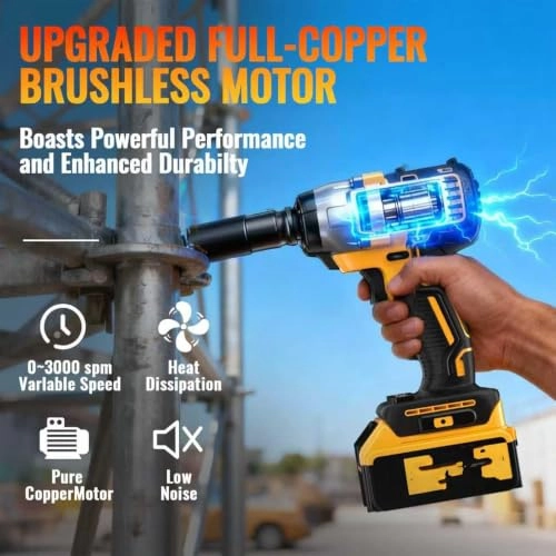 Cordless Impact Wrench - 1/2"
