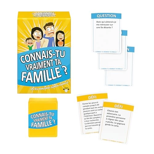 Do you really know your family? - Card Game (French)