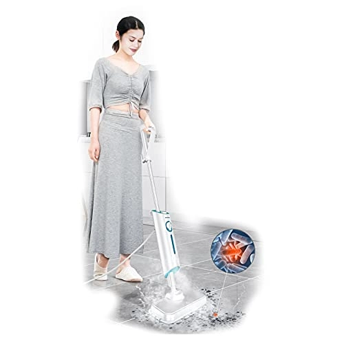 Handheld Steam Mop Cleaner - Silver 1 Mop Pad Flat mop