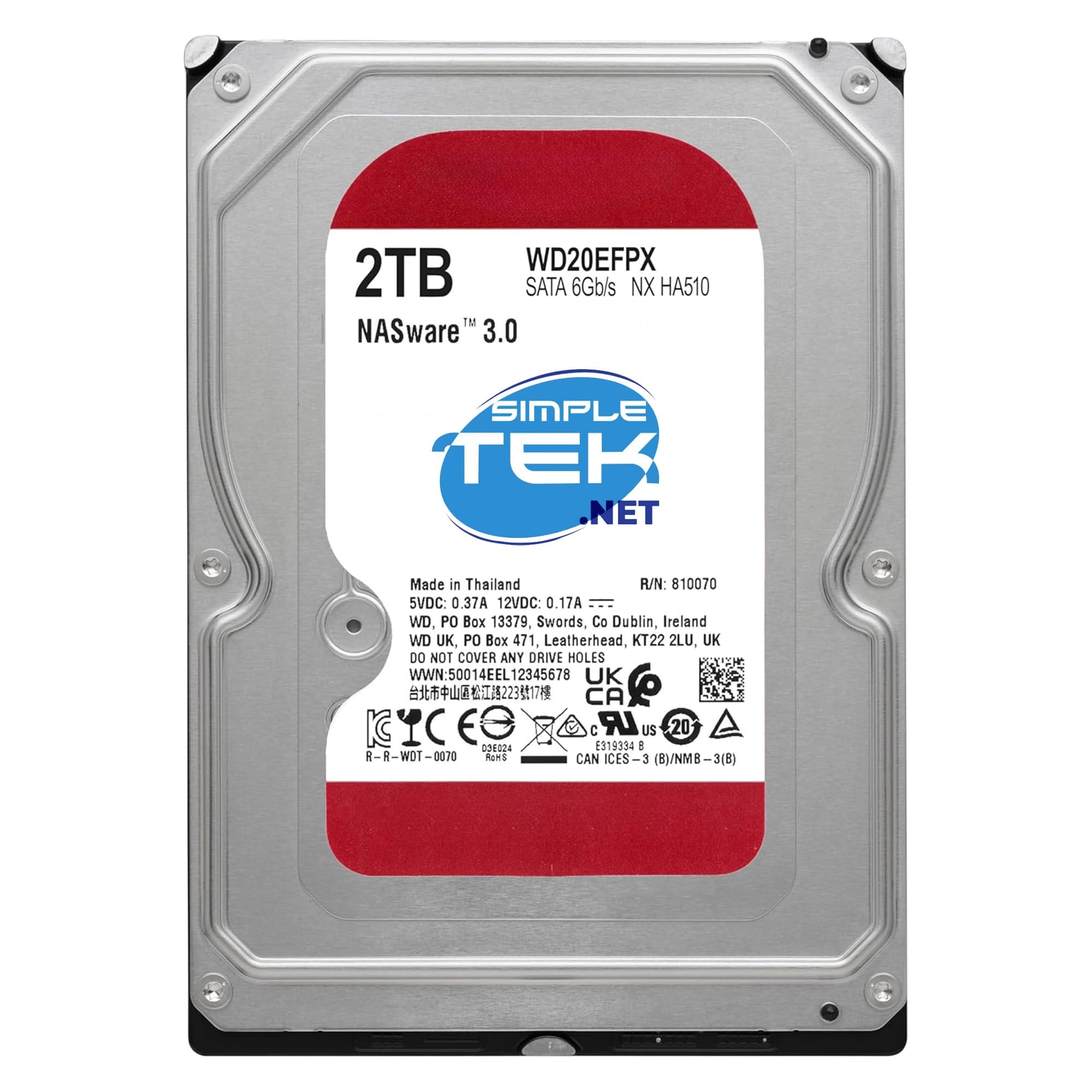 3.5" 5400rpm SATA 6Gb/s (SIM - ART - 21835) - 2TB