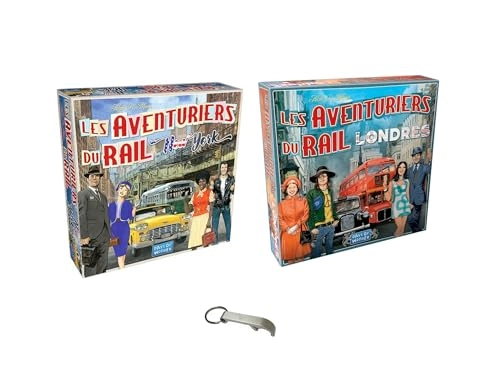 Ticket to Ride - London + Ticket to Ride - New York + Decaps (French)