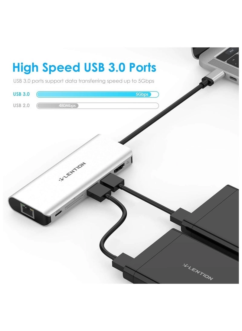 USB C Docking - USB 3.0/2.0 4K@60Hz