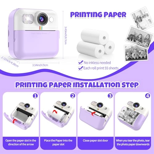 CP02 - Instant Print 1080P 2.4 Inches