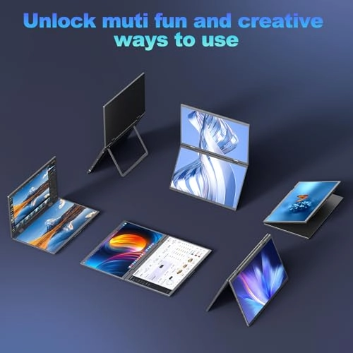 Dual Portable Monitor - 185KS1 15.6 Inches 1920 x 1080 Pixels