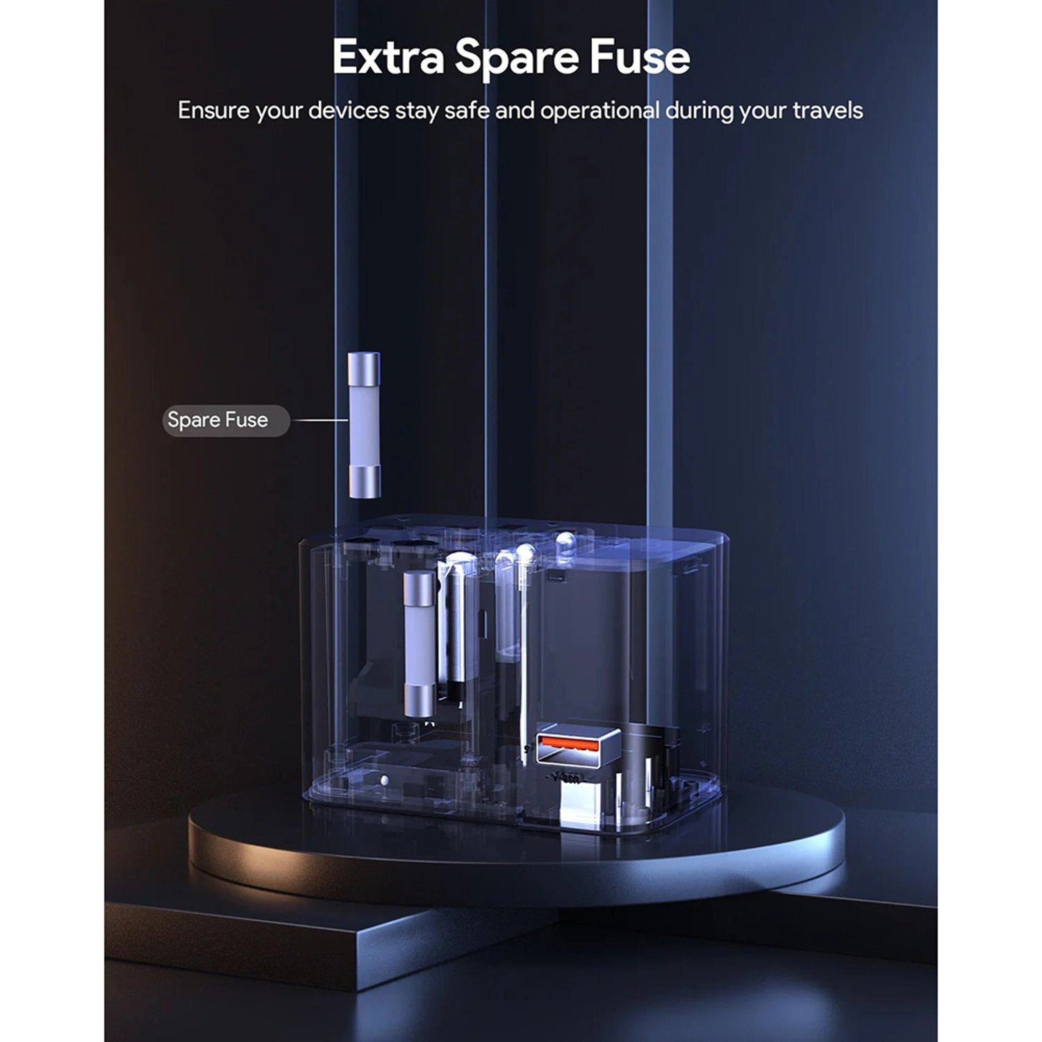 Universal Travel Adapter - 65W