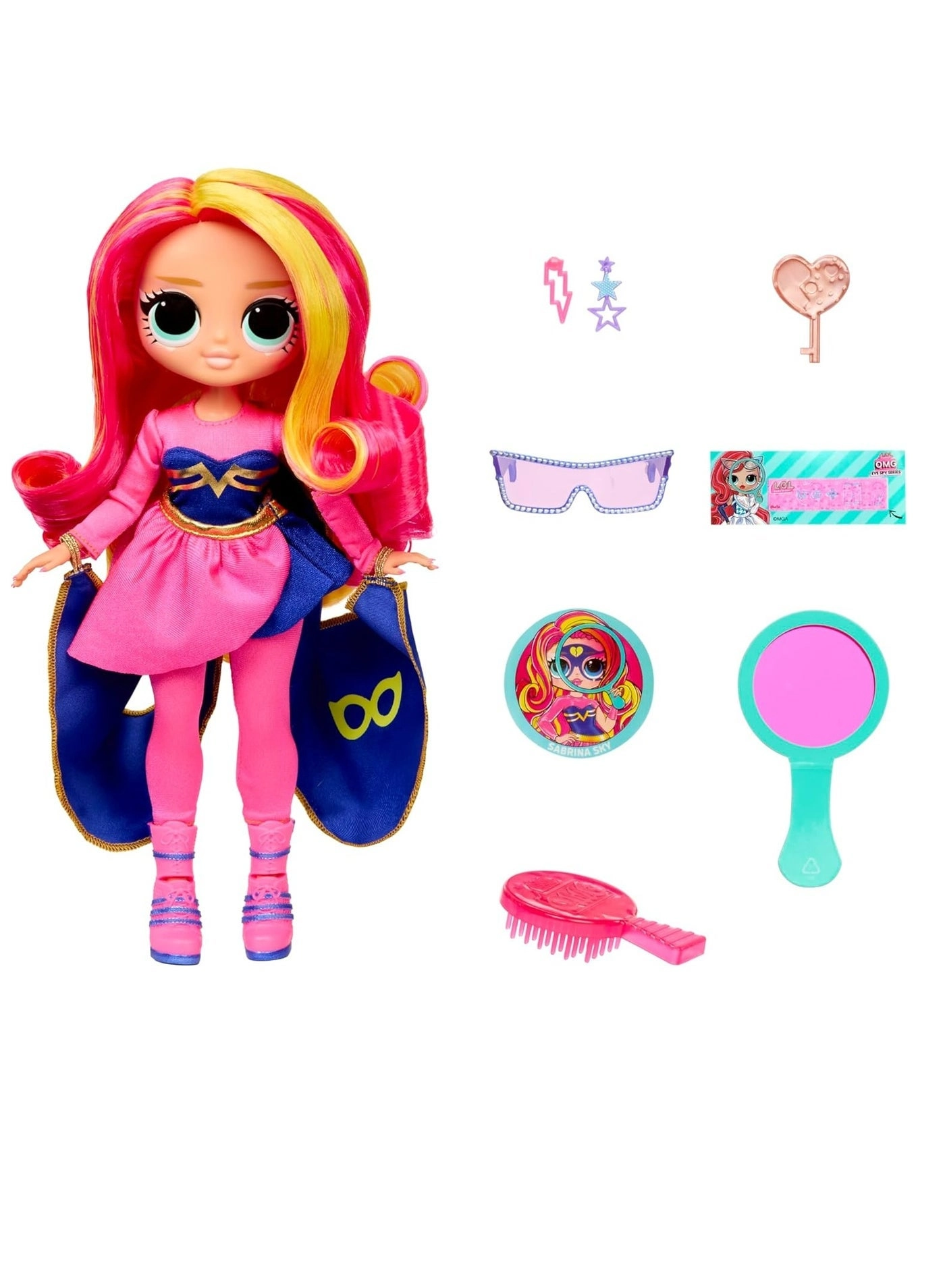 LOL OMG Eye Spy Superhero Fashion Doll - Color Change Interactive Unboxing