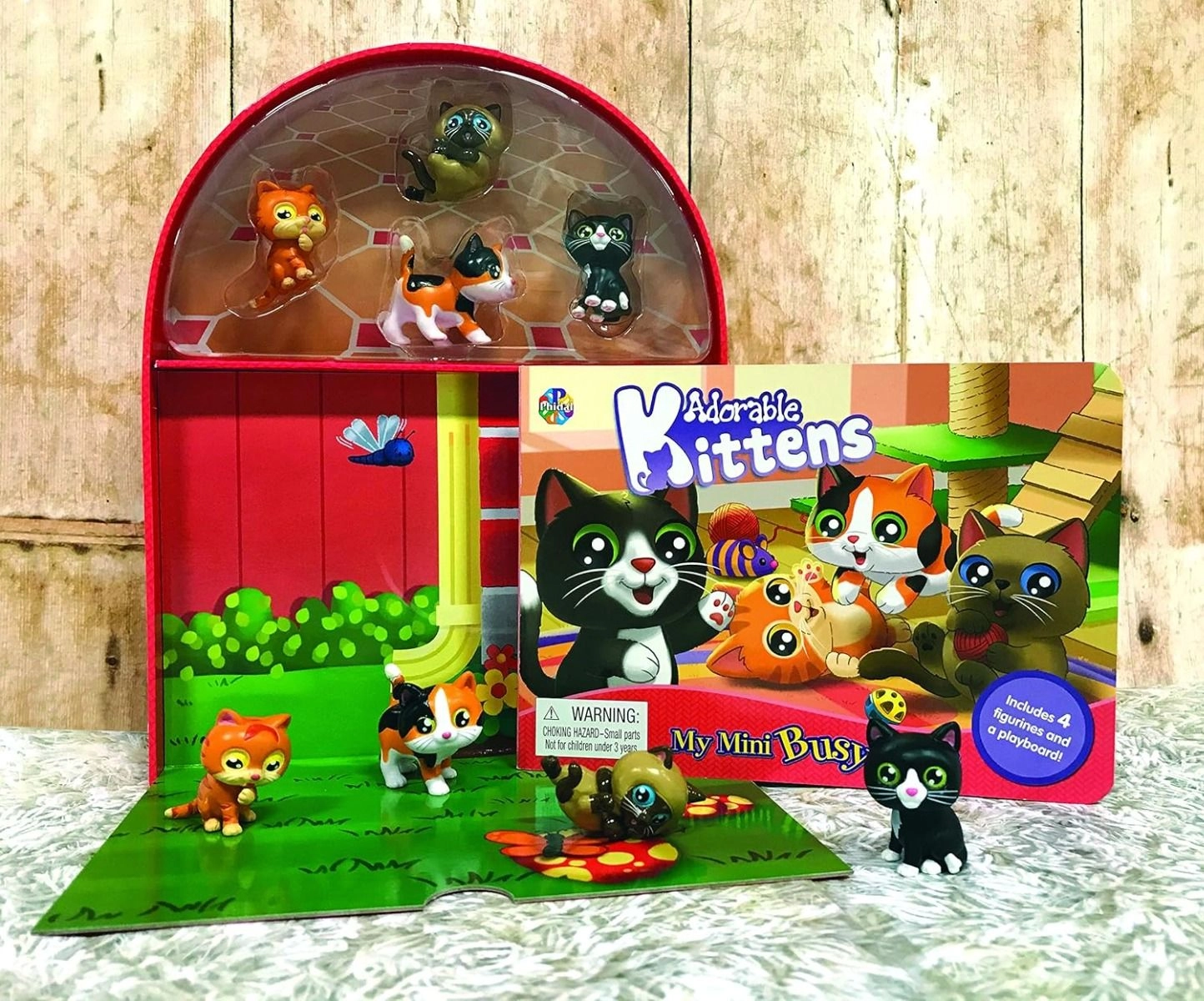 Adorable Kittens Board Book - 3 years+