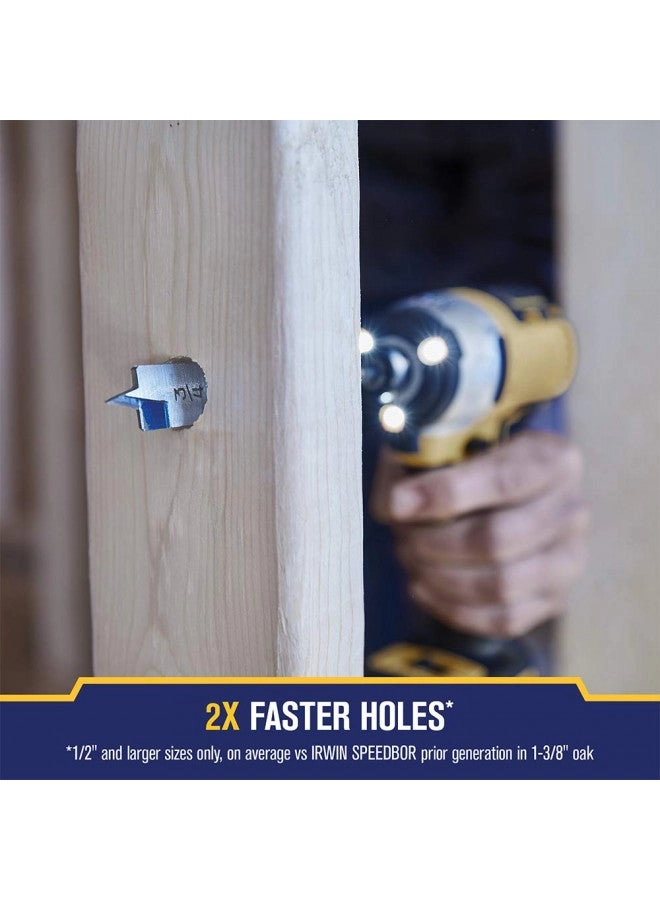 SPEEDBOR Spade Wood Drill Bit - 6Piece