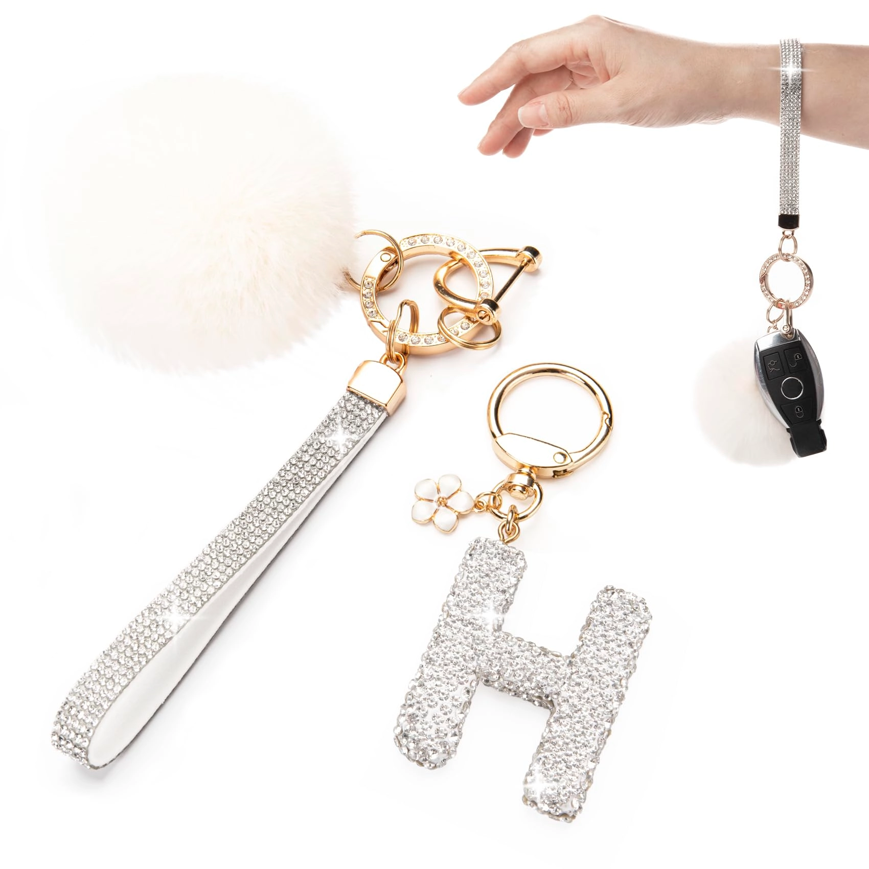 Initial Keychain - Letter