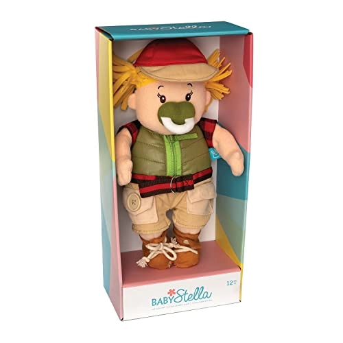 Baby Stella Learn to Dress Doll - 15" Ages 12 months+