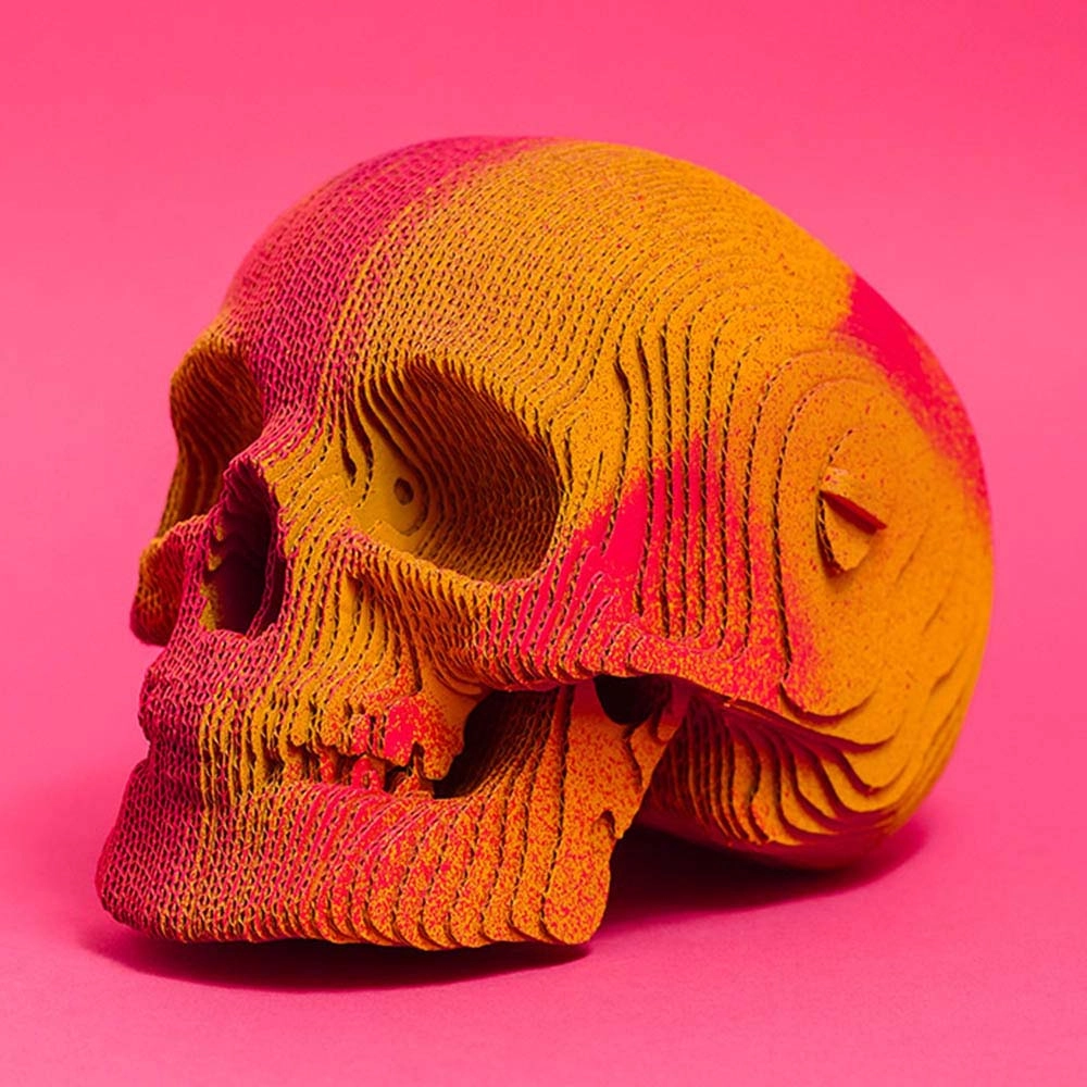 Skull 3D Puzzle (7529-CARTSKUL) - 72 pcs