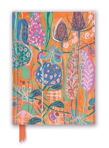 Flame Tree Publishing Orange Hydrangeas - Foiled Journal