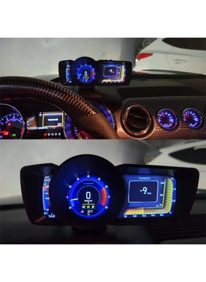 A600 - OBD2+GPS Dual System 3 LCD Screens