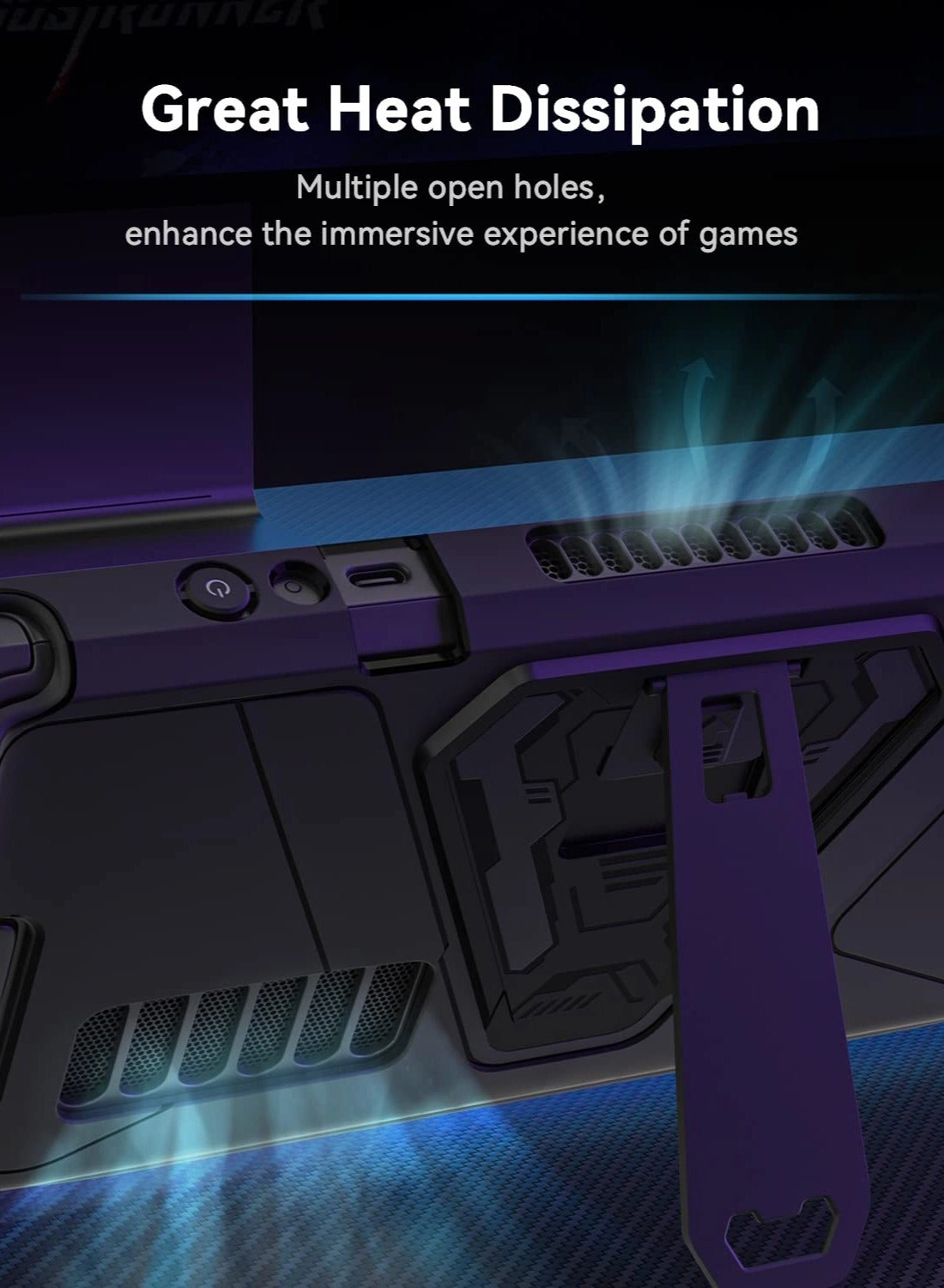 Protective Case for Steam Deck - Kickstand TPU