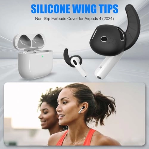 Ear Hooks for AirPods 4 - 5 Pairs Anti-Slip
