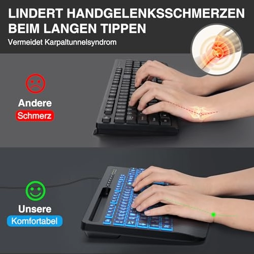 Large Print Backlit Keyboard - Standard Wired