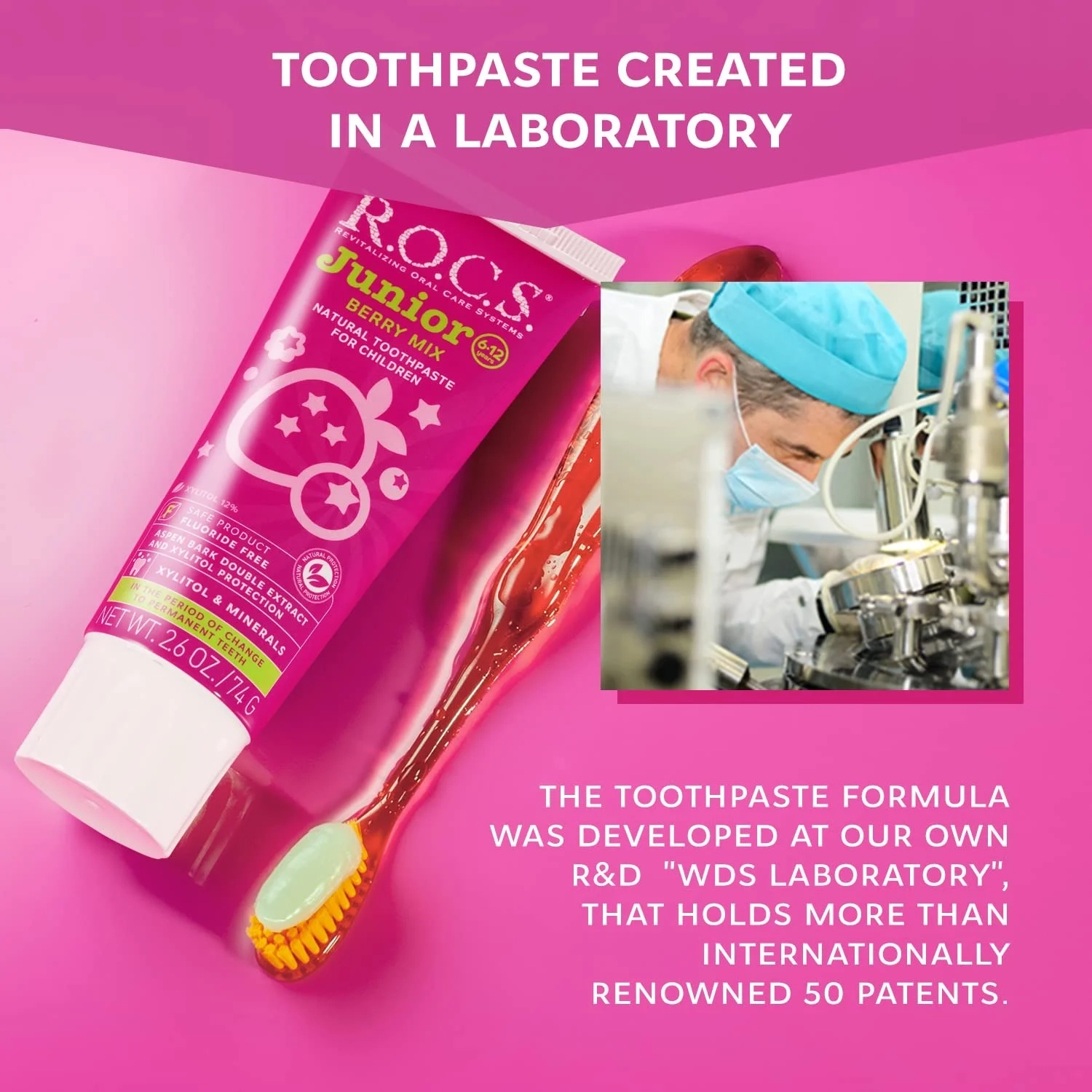 Junior Berry Mix Toothpaste 60ml